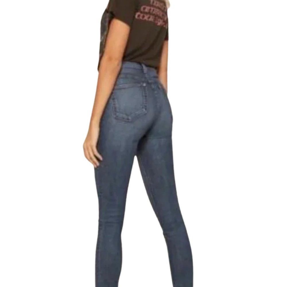 NWOT REFORMATION Rhine Wash High & Skinny Blue Denim Jeans
